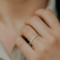 HORN0495 - Yellow Gold - Model