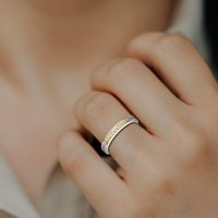 HORN0457 - Yellow Gold - Model